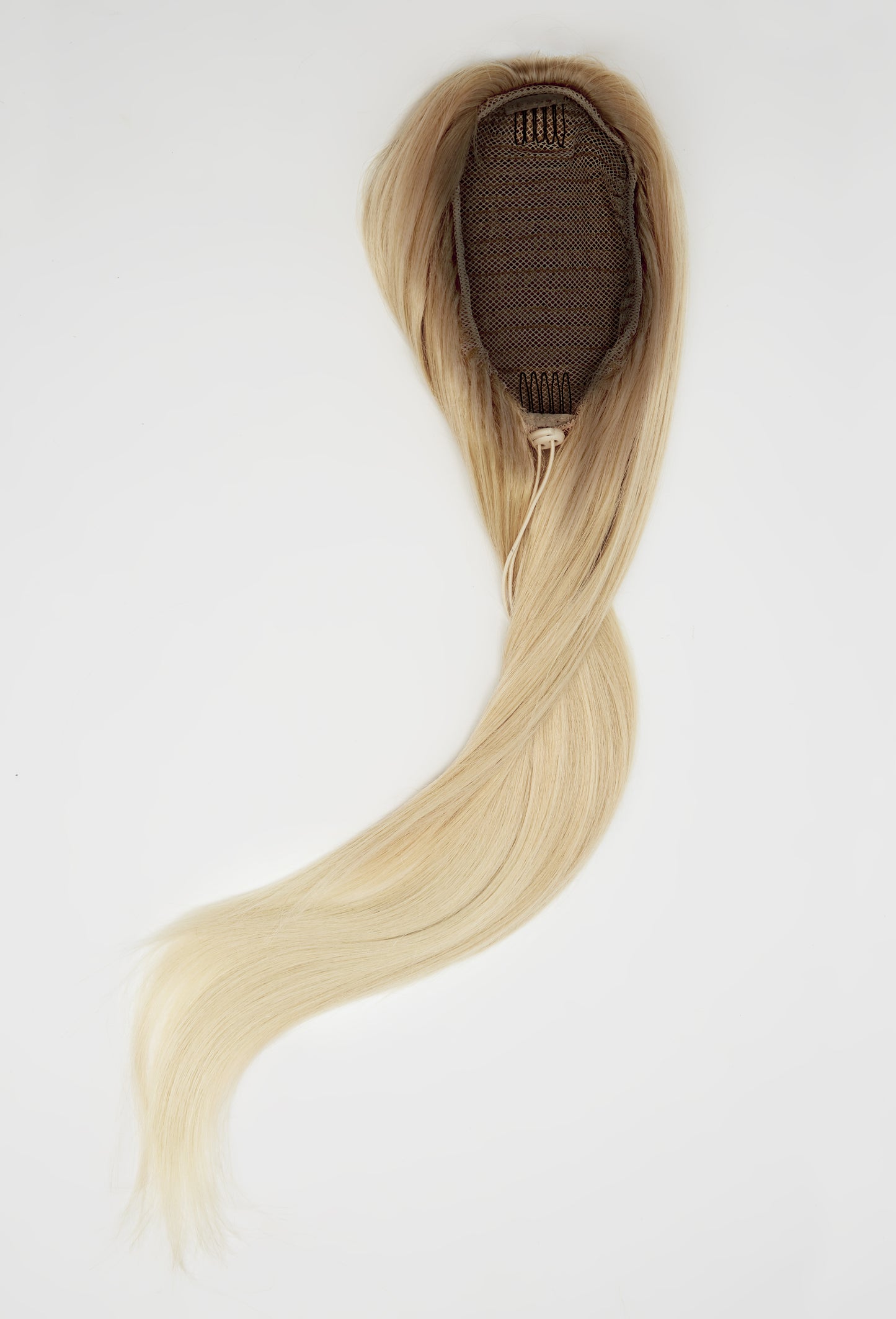 Ponytail Ultra Blonde Balayage 2" shadow